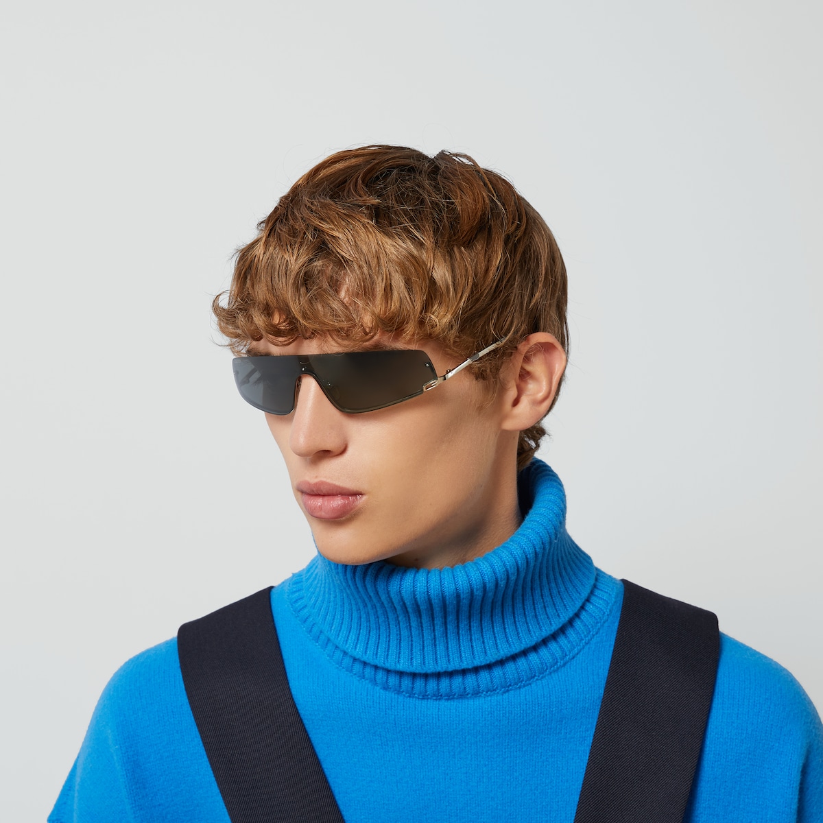 Mask-shaped frame sunglasses - Image 3